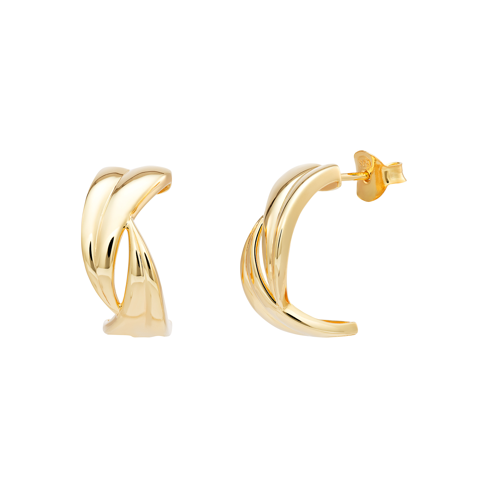 G/P Double Twist Earrings