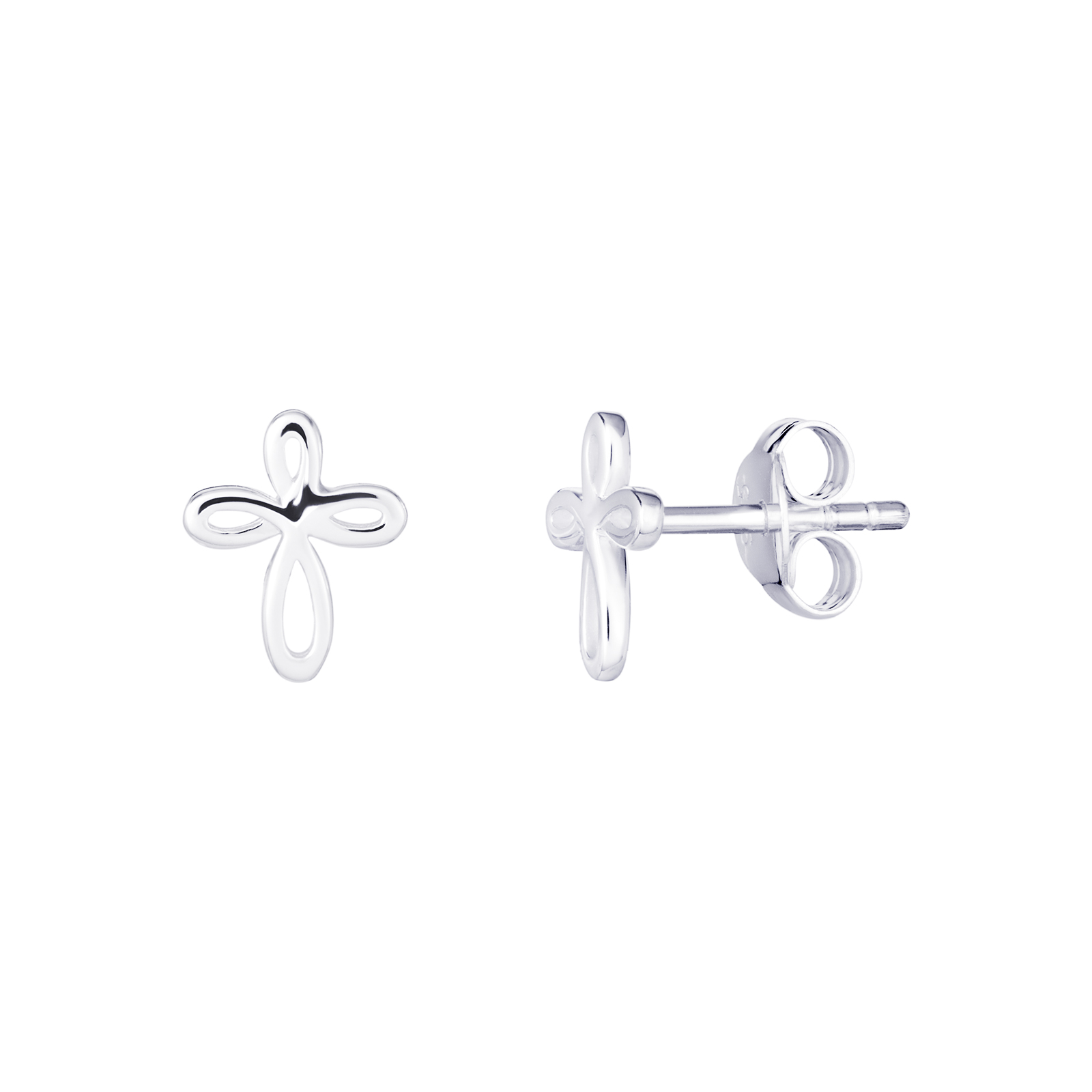 S/S Small Cross Earrings