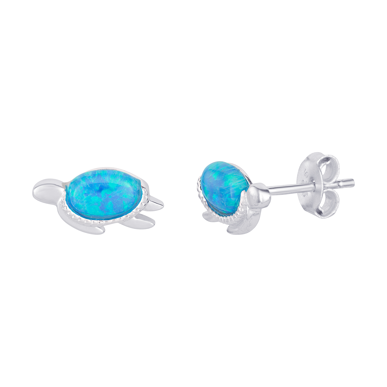 S/S Opal Tortoise Earrings