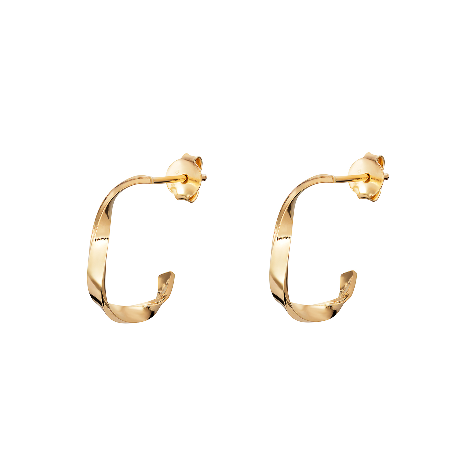 S/S G/P Hoop Earrings