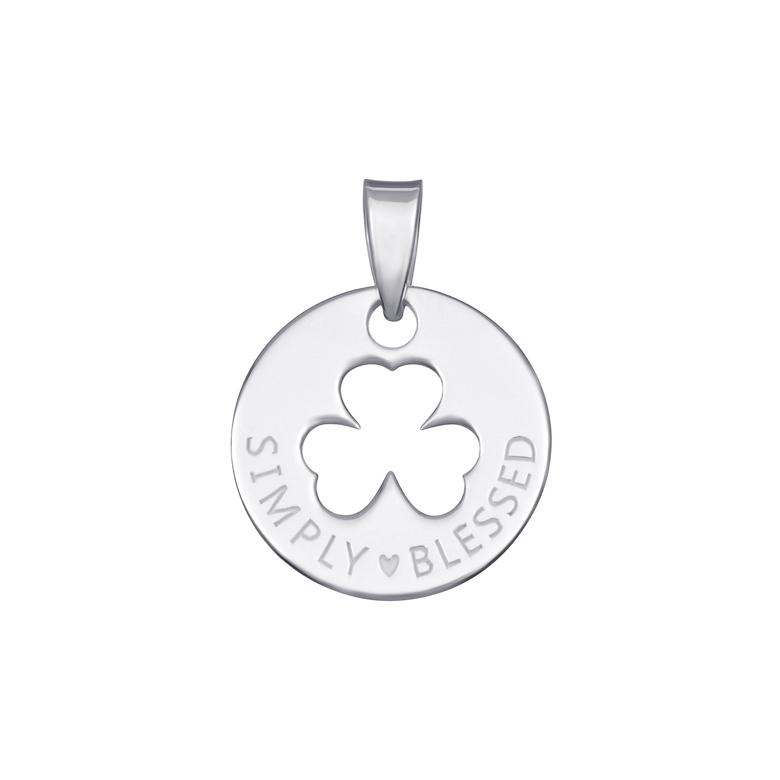 S/S Shamrock Pendant